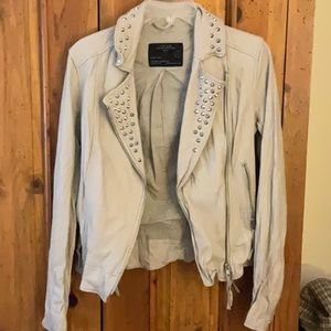 AllSaints “Jacks Place” leather jacket